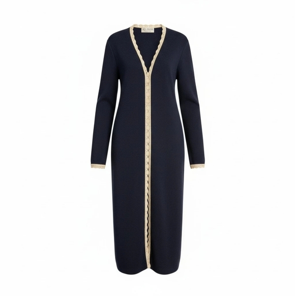 St. John Collection Vintage Evening Jacket - Navy Blue